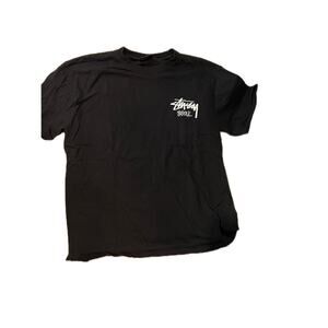 Stussy Seoul Graphic Black T-Shirt Mens XL